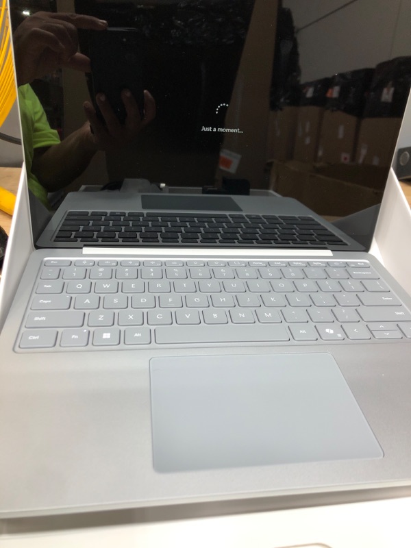 Photo 1 of Microsoft Surface Laptop (2025), Windows 11 Copilot+ PC, 13" Touchscreen Display, Snapdragon X Plus (8 core), 16GB RAM, 512GB SSD Storage, Platinum