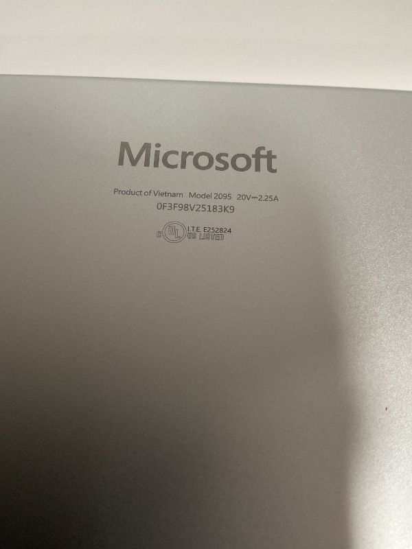Photo 1 of Microsoft Surface Laptop (2025), Windows 11 Copilot+ PC, 13" Touchscreen Display, Snapdragon X Plus (8 core), 16GB RAM, 512GB SSD Storage, Platinum