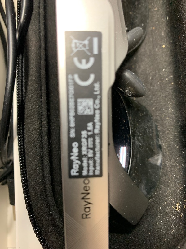 Photo 1 of [2025 New] RayNeo Air 3s XR Glasses - AR Glasses 201" 120Hz FHD HueView Eye-Care Video Display, Smart Gaming Glasses for iPhone 16,15/Android/Mac/Switch/PS5/SteamDeck *SCRATCHED
