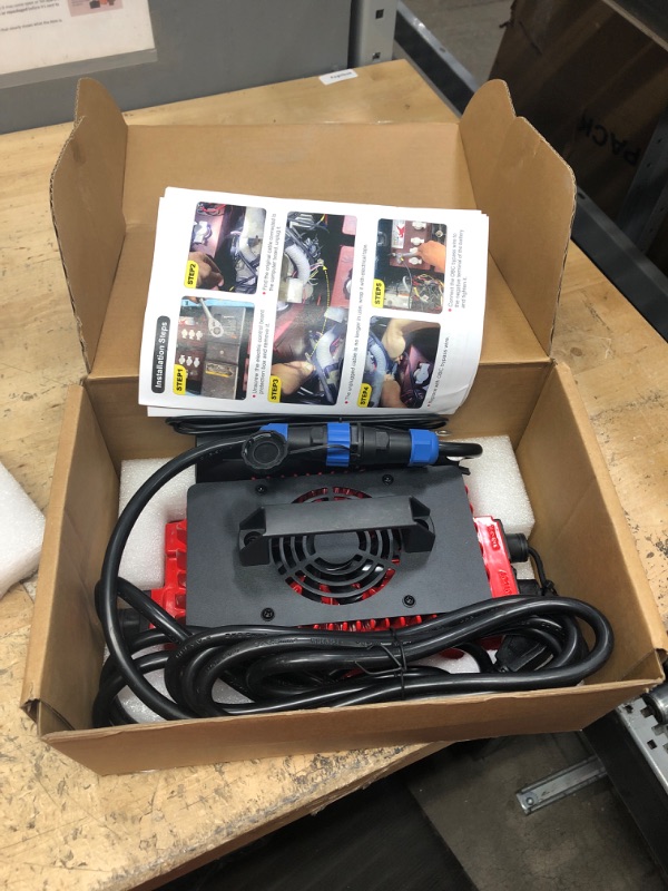 Photo 1 of ***(PARTS ONLY/ NON FUNCTIONAL)*** 48V 15A Lead-Acid Battery Charger for Cars RVs Golf Carts E-Bikes Compatible with Club Car Yamaha EZGO Star EV ACG, etc