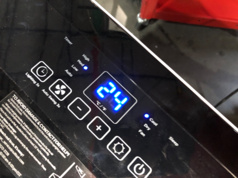 Photo 1 of *** PARTS ONLY *** 14,000 BTU Portable Air Conditioner Cools Up to 700 Sq.Ft, 3-IN-1 Energy Efficient Portable AC Unit with Remote Control & Installation Kits for Large Room, Campervan, Office, Temporary Space