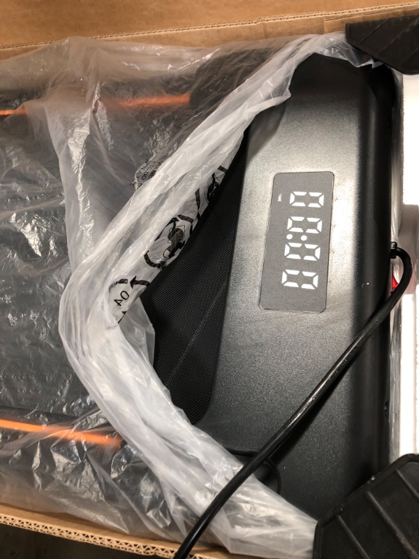 Photo 1 of (for parts/unfunctional) YRUN Walking Pad Treadmill with 4 Level Incline, 2.5HP Quiet Brushless Under Desk Small Treadmill for Home and Office, Compact Portable Walking pad with Remote & App Control for Walking and Jogging
