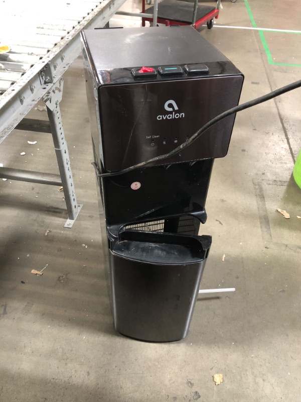 Photo 1 of Avalon Bottom Loading Water Cooler Water Dispenser with BioGuard- 3 Temperature Settings - Hot, Cold & Room Water, Durable Stainless Steel Construction, Anti-Microbial Coating- UL Listed