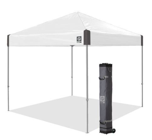 Photo 1 of (broken legs)(for parts only) E-Z UP Jamboree 10' x 10' Straight Leg Canopy