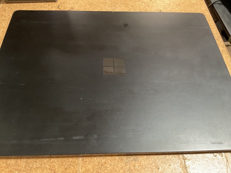 Photo 1 of (LOCKED) (DAMAGED) (PARTS) Microsoft - Surface Laptop - Copilot+ PC - 15" Touch-Screen - Snapdragon X Elite - 16GB Memory - 512GB SSD (3th Ed) Latest Model - Black