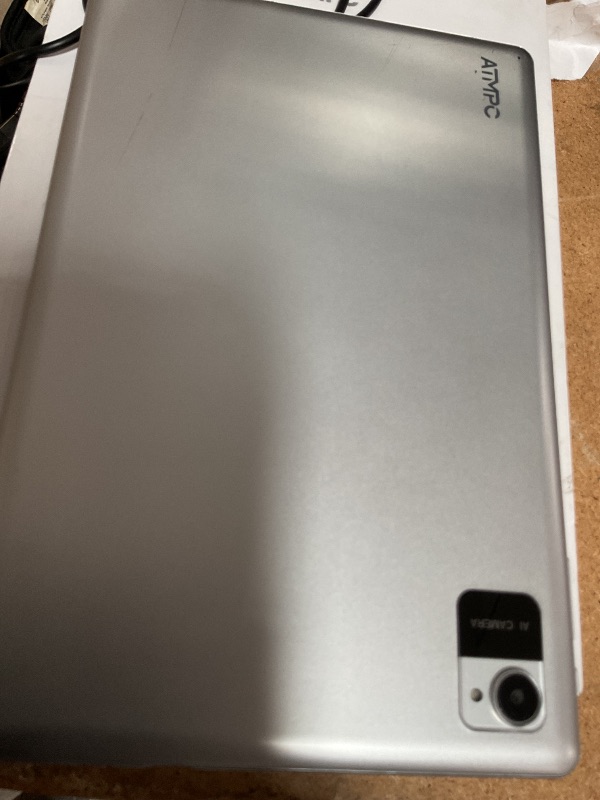 Photo 1 of (PARTS) (DAMAGED) ATMPC 10 inch Tablet, Android Tablet, 6GB RAM 64GB ROM, Quad-Core Processor, 1280x800 IPS HD Touch Screen Tablets