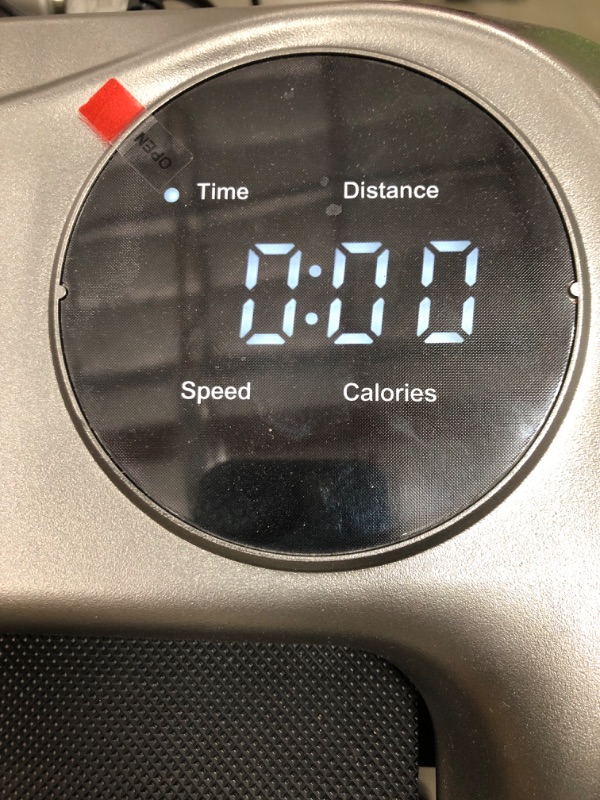 Photo 1 of (missing remote) (parts) THERUN Walking Pad Treadmill Under Desk, Portable Mini Treadmill for Home/Office with 2.5HP and 265 lbs Weight Capacity Remote Control LED Display