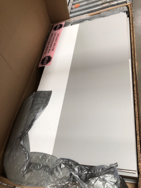 Photo 1 of *************PARTIAL ITEM, THIS IS BOX B, BOX A NOT INCLUDED****************
Prepac HangUps 108" Garage Cabinet Bathroom Cabinet Wall Mount Ideal for Garage, Kitchen and Laundry Organization Set E, 3-Piece 108" W x 72" H x 20" D, Light Gray