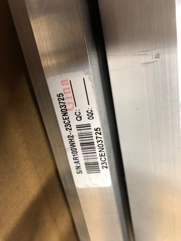 Photo 1 of ***INCOMPLETE - MISSING HARDWARE - COVERED IN SCRATCHES - SEE PICTURES***
Elite Screens Aeon Series 100-Inch Projector Screen 16:9, 4K/8K UHD, ISF-Certified CineWhite, Edge-Free Fixed Frame, Wall Mounted, Compatible with Standard, Short & UST Projectors, 