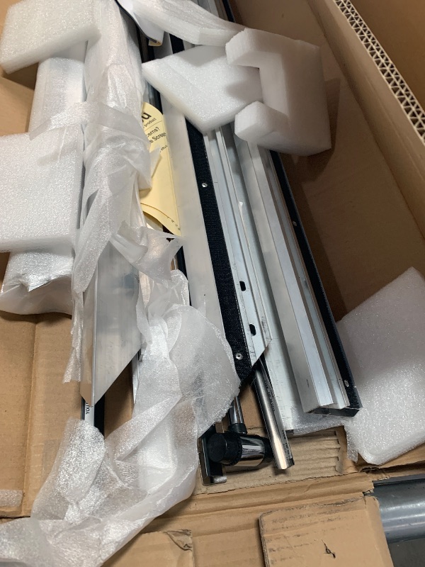 Photo 1 of ***INCOMPLETE - MISSING HARDWARE - COVERED IN SCRATCHES - SEE PICTURES***
Elite Screens Aeon Series 100-Inch Projector Screen 16:9, 4K/8K UHD, ISF-Certified CineWhite, Edge-Free Fixed Frame, Wall Mounted, Compatible with Standard, Short & UST Projectors, 