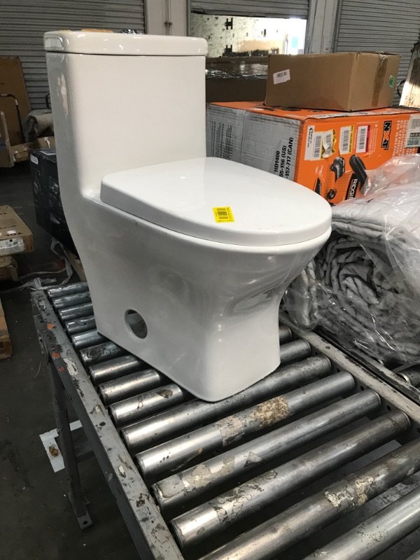 Photo 1 of ****PARTS ONLY****Swiss Madison Well Made Forever SM-1T277, Sublime II One-Piece Round Toilet, 10" Rough-In 1.1/1.6 gpf