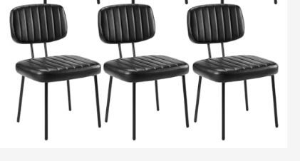 Photo 1 of ***PARTS ONLY***Sweetcrispy Dining Chairs Set of 3