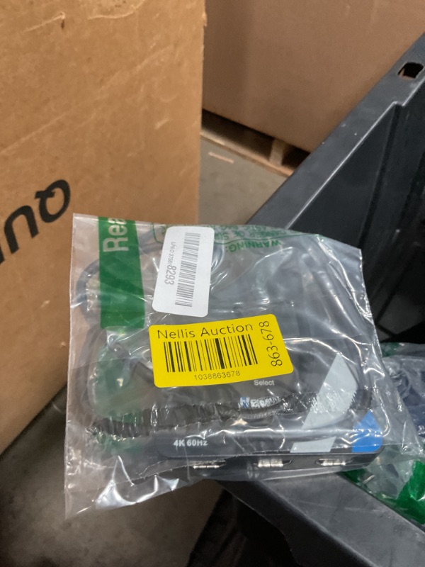 Photo 1 of [Upgrade] HDMI Switch 3 in 1 Out, 4K@60Hz HDMI 2.0 Switch Splitter with 2.6FT Long HDMI Cable, 3-Port HDMI Switcher Selector, Supports 4K 30Hz 3D 1080P HDCP2.2 for PS5 Xbox DVD Player Fire Stick PC