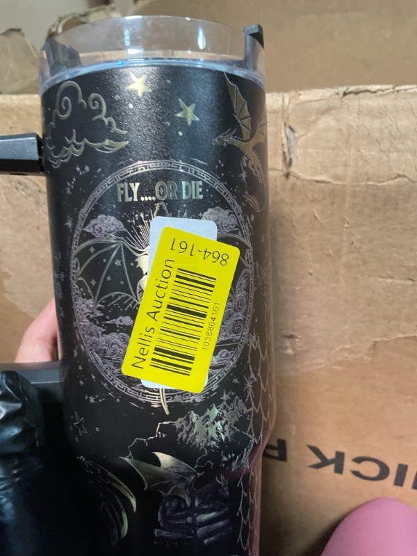 Photo 1 of 34HD Literature Tumbler with Handle & Straw, 40 oz Double Wall Vacuum Insulated Fantasy Book Mug with Lid, Bookworm Gifts for Women, Bookish Items for Book Lovers