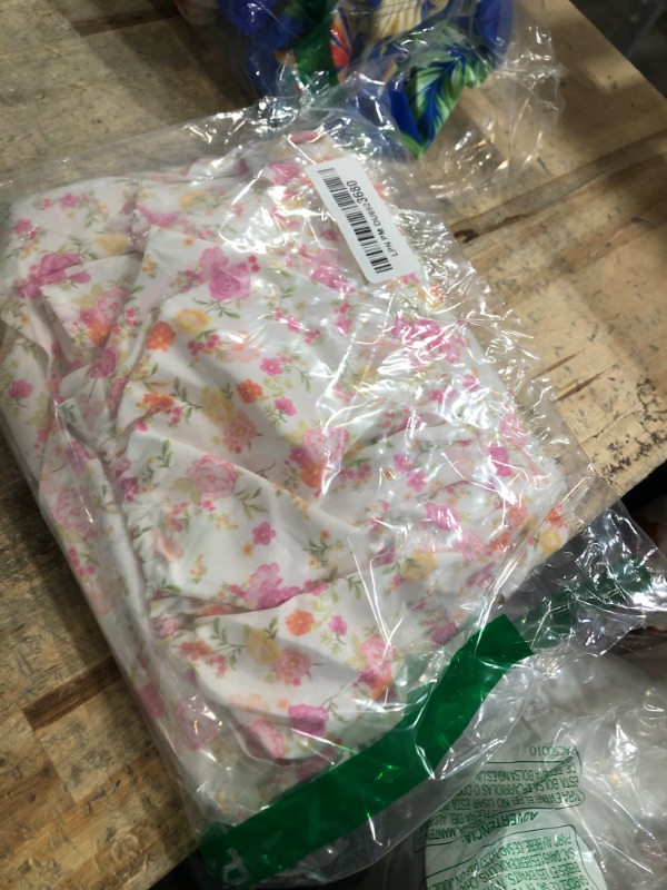 Photo 1 of Scarlet Darkness Corset Mini Dress for Women 2025 Flowy Short Dress Ruffle Sundress Pink Yellow Floral S