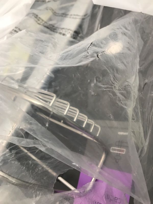 Photo 1 of simplehuman Adjustable Shower Caddy, Stainless Steel and Anodized Aluminum