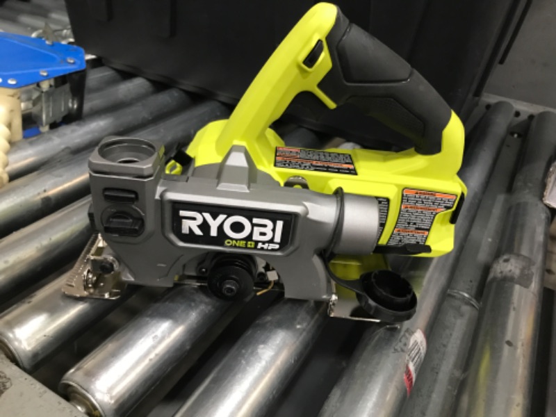 Photo 1 of ***parts only***non refundable***RYOBI ONE+ HP 18V Cordless Handheld Wet/Dry Masonry Tile Saw (Tool Only)