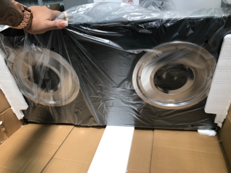 Photo 1 of (PARTIAL SET) forimo Propane Gas Cooktop 2 Burners Gas Stove portable gas stove Tempered Glass Double Burners Stove Auto Ignition Camping Double Burner LPG for RV,Apartments,Outdoor
