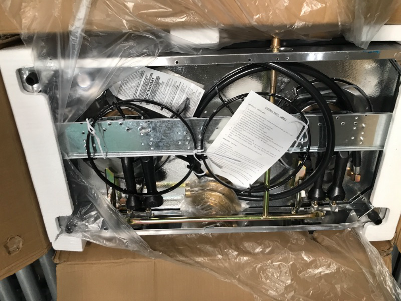 Photo 1 of (PARTIAL SET) forimo Propane Gas Cooktop 2 Burners Gas Stove portable gas stove Tempered Glass Double Burners Stove Auto Ignition Camping Double Burner LPG for RV,Apartments,Outdoor