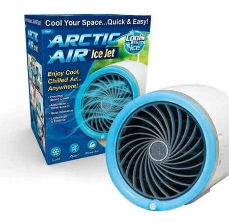Photo 1 of 
Fan New Arctic Air Ice Jet Portable Air Cooler. 
Fan New Arctic Air Ice Jet Portable Air Cooler
$15.00

eBay
2.1(484)
Arctic Air Ice Jet Portable Cooler. 
Arctic Air Ice Jet Portable Cooler
$14.00
Pre-owned

eBay
40% OFF
Arctic Air Ice Jet Personal Space