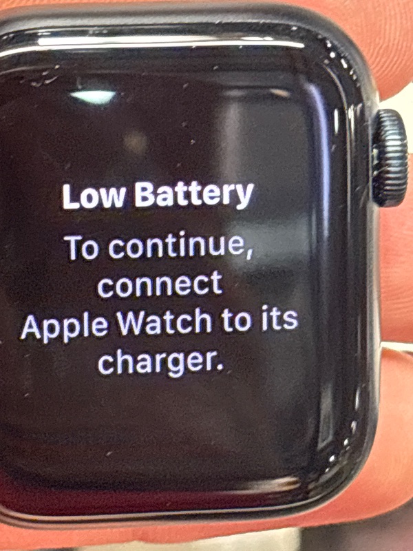 Photo 1 of **MISSING BAND**
Apple Watch SE (2nd Gen) [GPS 40mm] Smartwatch with Midnight Aluminum Case with Midnight Sport Band S/M. Fitness and Sleep Trackers, Crash Detection, Heart Rate Monitor, Retina Display