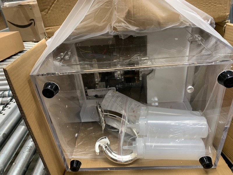 Photo 1 of ***(MAJOR DAMAGE/ SEE NOTES)***VNN 48L Snow Cone Machine, 500LB/H Commercial Shaved Ice Machine, 300W Electric Ice Shaver Machine, Suitable for Party Activities, Family Gatherings, Events