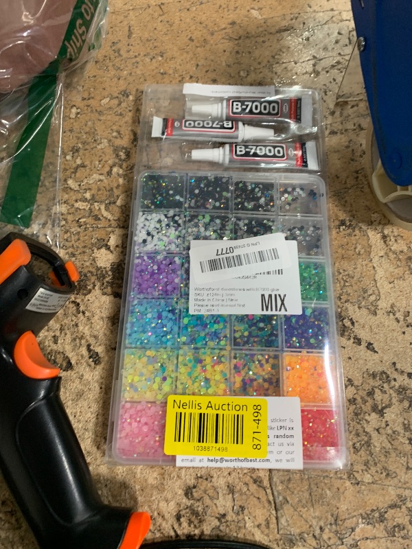 Photo 1 of 30000Pcs Resin Jelly Rhinestones for Crafting Bedazzling, Multicolor 3mm Flatback Gems for Crafts Clothing Clothes Tumblers Shoes Nails, Flat Back Mixed Color Bulk Bedazzler Kit Jewels with b7000 Glue