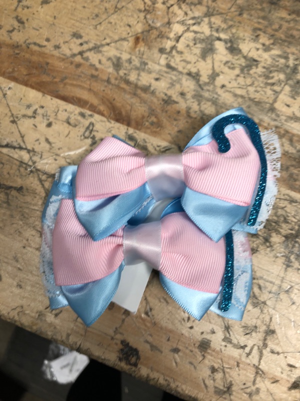 Photo 1 of 2PCS Toy Hair Bow Clips for Women Girls 4 Inch Cute Cartoon Birthday Party Dress Up Accessories for Bo Peep
