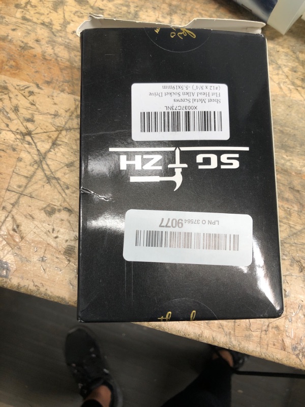 Photo 1 of #12 x 3/4" Sheet Metal Screws 100Pcs 410 Stainless Steel Flat Head Socket Cap Screws, Tek Screws Allen Socket Drive Screws Fast Self Tapping Screws by SG TZH