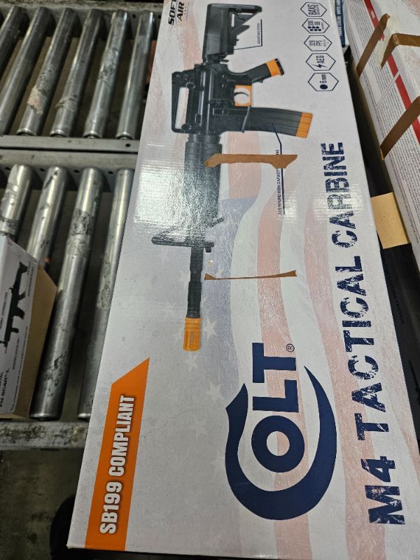 Photo 1 of (broken)(sold for parts only) Colt Tactical Carbine AEG Airsoft Rifle
