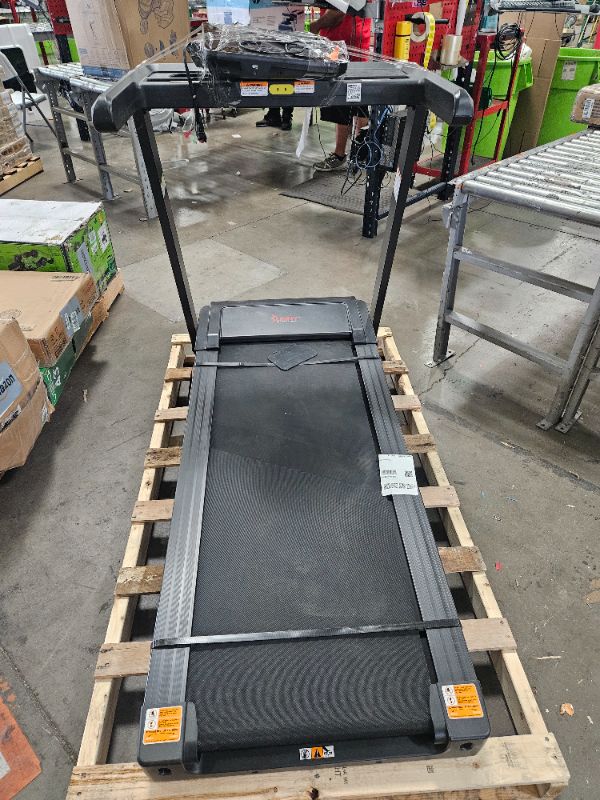 Photo 1 of ***SEE NOTES*** 
Sunny Health & Fitness Treadmill Elite Smart Auto Incline for Home Use, 20” Wide Running and Walking Deck, Flex Shock Suspension with 300 LB Weight Capacity Bluetooth SunnyFit App - SF-T723016…