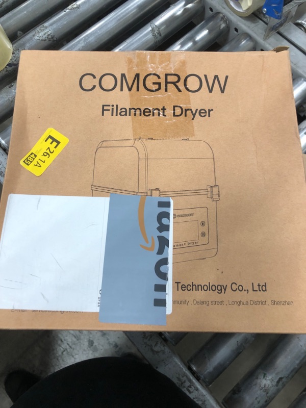 Photo 1 of Comgrow 3D Printer Filament Dryer Box, Comgrow 3D Filament Storages, Keeping Filaments Dry During 3D Printing, Compatible with 1.75mm/2.85mm PLA ABS Material, Filament Dehydrator, Spool Holder