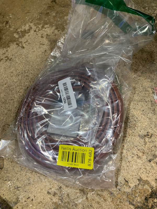 Photo 1 of 10 FT Floor Cord Cover, Cord Covers for Wires on Floor, Cord Protector, Floor Cable Cover, Hide Extension Cord Covers for Floor, Cable Cavity: 0.47" (W) x 0.29" (H) - Brown