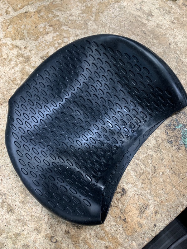 Photo 1 of  Silicone Swim Cap, Unisex Adult Swim Hats Non-Slip Swimming Caps for Long Hair Waterproof Bathing Caps to Keep Hair Dry Keep Hair Protected for Women Men