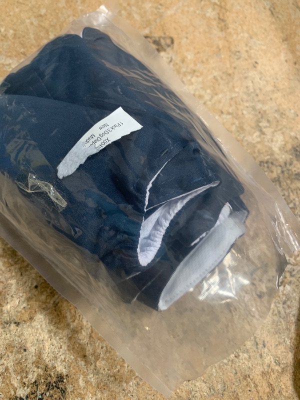 Photo 1 of 1 Pack 3 Reusable Dog Diapers Washable Male Belly Bands for Dogs, High Absorbing Male Dog Doggie Puppy Wraps (Medium, Black Navy Charcoal)