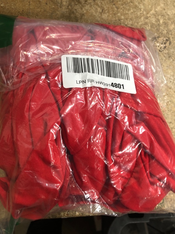 Photo 1 of 10 ft x 20 ft Wrinkle Free Red Backdrop Curtain for Parties, Polyester Photography Backdrop Drapes for Birthday Party Baby Shower, Thick Background Curtain for Backdrop Stand, 4 Panels 5 ft x 10 ft