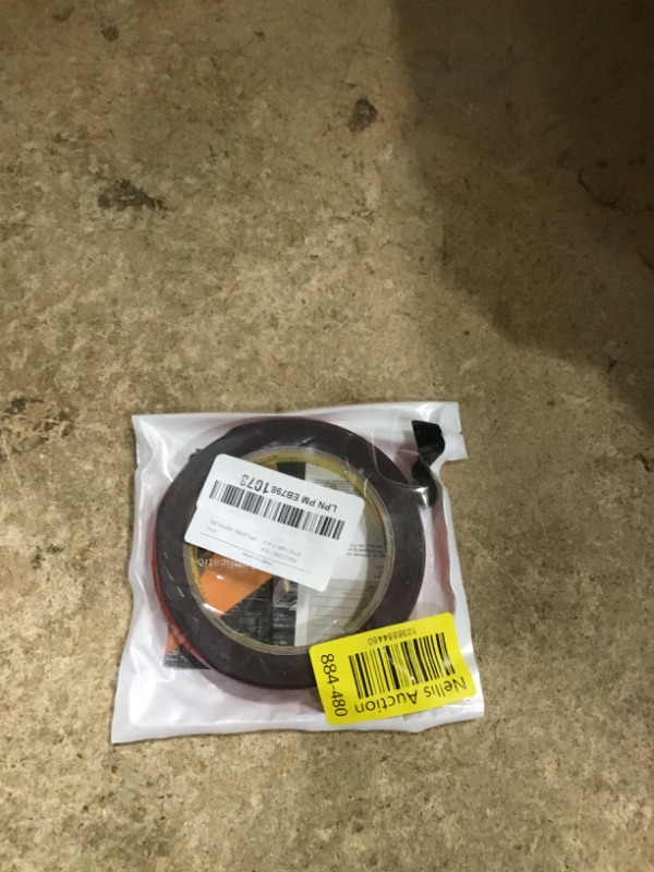 Photo 1 of 3M Double Sided Tape 0.5”×18ft VHB 5925 Black Mounting Tape Heavy Duty Waterproof Foam Tape Strong Adhesive for RV LED Strip Light Décor