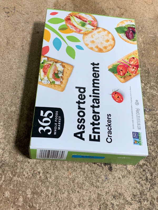 Photo 1 of 365 by Whole Foods Market, Assorted Entertaining Crackers, 8.8 Ounce