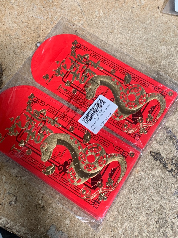 Photo 1 of 18 PCS Red Envelope Snake 2025 Spring Festival Money Envelopes for Cash Chinese New Year Cash Envelopes Lunar New Year Envelopes Year of The Snake Hong Bao Chinese New Year Decorations 2025 (09A)