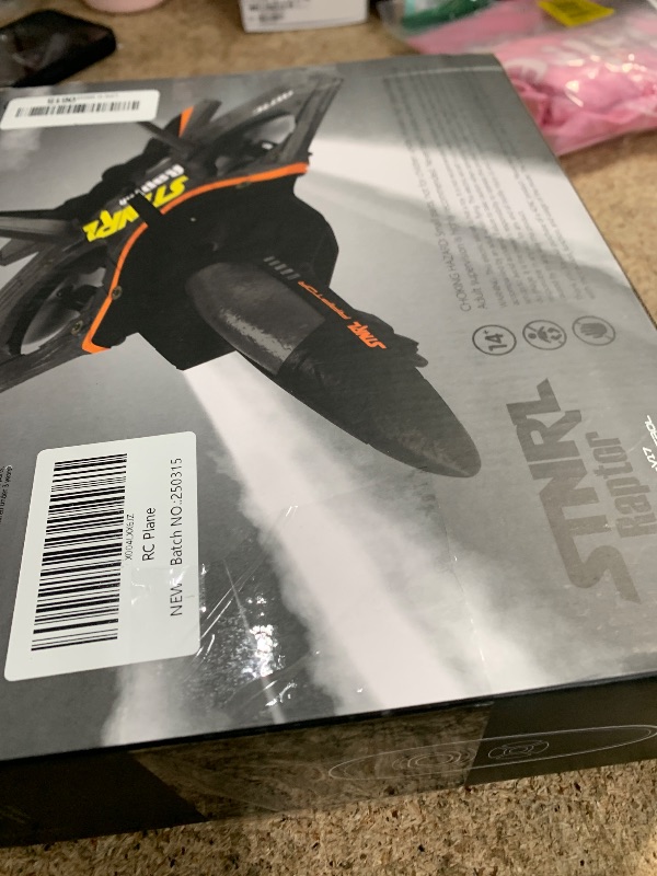 Photo 1 of 4DRC V17 Foam Remote Control Airplanes RC Planes for Kids Adults 4-7 8-16, RC Airplane Fighter Jet with Light, 360° Flip Fighter Jet Toy, Gravity Sensing, Stunt Roll, Airplane Toy Gifts for Kids Boys