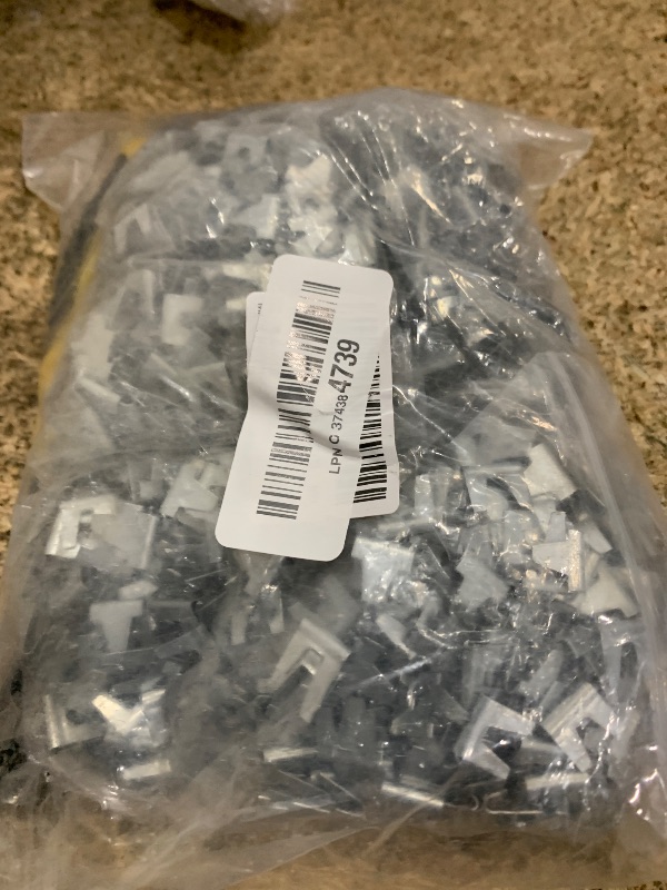 Photo 1 of 1200 Piece Wire Clips with Buckle Snap Pliers, Hog Pliers for Chicken Wire Fence, Pet Cage Set