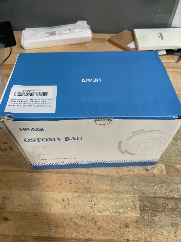 Photo 1 of 60pcs Ostomy Supplies Ostomy Bags 2 Piece Closed End, 2-Piece Disposable Colostomy Bags for Ileostomy Stoma Care, Travel Backup, Cut-to-Fit, 70mm Max (40 x Ostomy Bag + 20 x Skin Barrier?
