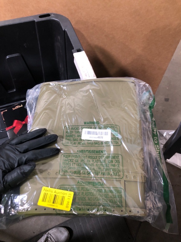 Photo 1 of Klola Cleaning Mat Large, Magnetic Gun Cleaning Mats for All Guns, Anti-Slip Rifle Gun Mat with Organizer Parts Tray, Protective Workbench Cleaning Pad Inch Ruler,Dark Green