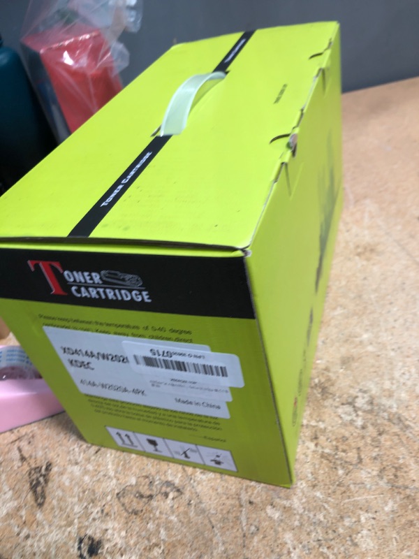 Photo 1 of 414A Toner Cartridges 4 Pack High Yield Replacement for HP 414A 414X to Use with HP Color Pro MFP M479fdw, M479fdn, M454dw, M454dn Series (with Chip -BK/C/Y/M)