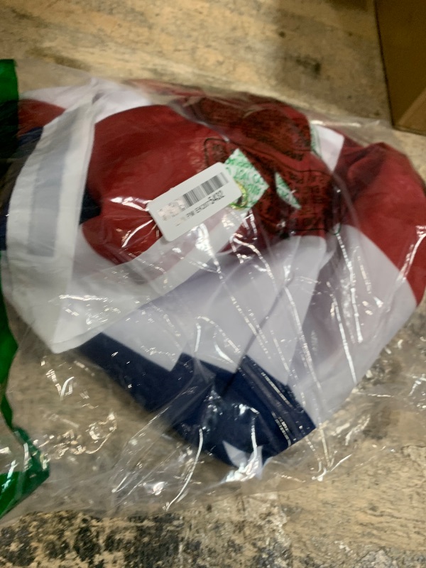 Photo 1 of 4Pack 2x4 FT American Flag Bunting, 4th of July Decorations Fourth of July Patriotic Bunting with Zip Ties, Red White Blue Pleated Fan Flag Banners Independence Day Memorial Day Decor Indoor Outdoor