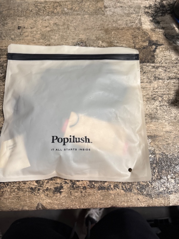 Photo 1 of Popilush High Waisted Bikini Bottom for Women Tummy Control Swimsuits Ruched Bathing Suit Swim Bottom Women's  MSwimwear Black M