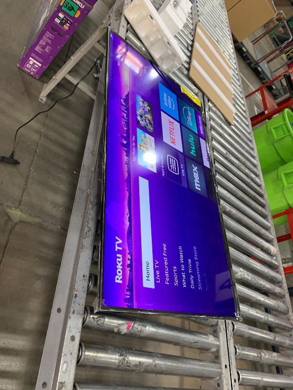 Photo 2 of Roku Smart TV – 43-Inch Select Series 4K HDR RokuTV with Roku Enhanced Voice Remote, Brilliant 4K Picture, Automatic Brightness, & Seamless Streaming – Live Local News, Sports, Family Entertainment
