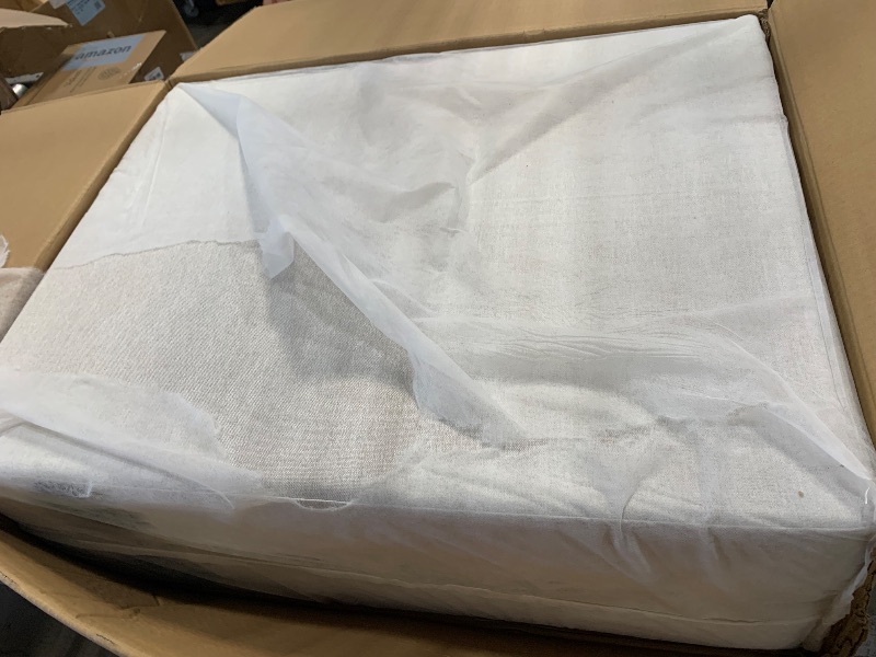 Photo 1 of **********INCOPLETE ITEM, THIS IS ONLY BOX 3 OUT OF 3**************
LINKHOO 82" L-Shaped Sectional Sleeper Sofa with Cupholder Armrest & 2 Pillows, Linen Upholstered Convertible Couch w/Pull Out Bed and Reversible Storage Chaise for Living Room Furniture,