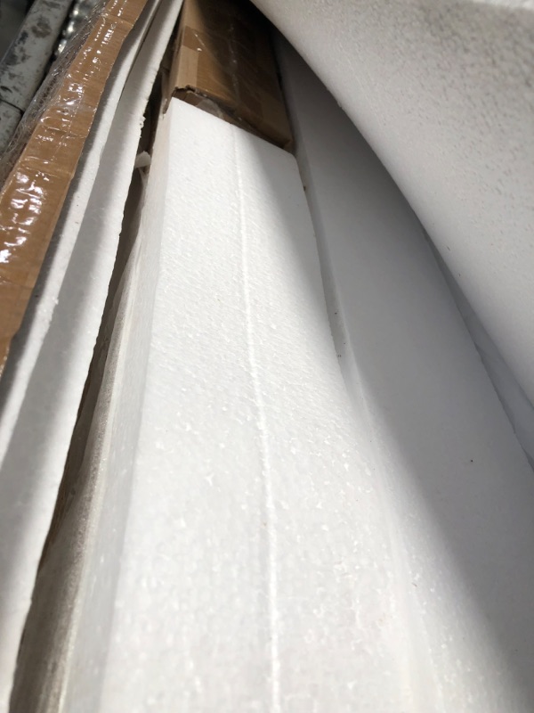 Photo 1 of Zevemomo 63"-78.7" Expandable Dining Table, 6-10 Farmhouse Kitchen Table, Extendable Dining Table, Rectangular Kitchen Table with Metal Track, Tapered U-Shaped Legs for Dining Room, Office-Oak