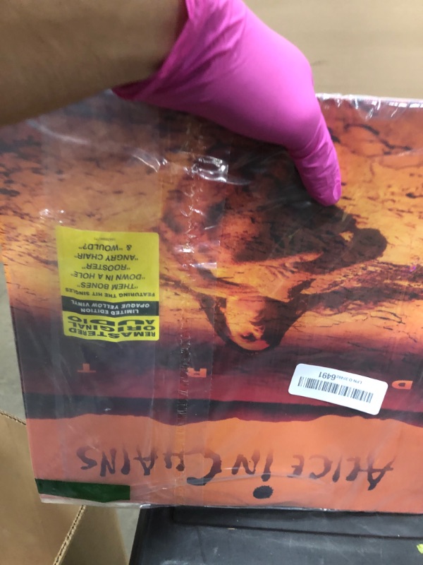 Photo 1 of (sleeve damage) Dirt - Opaque Yellow Colored Vinyl